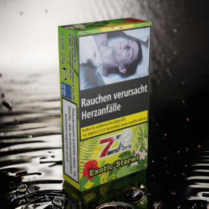 bei uns kriegen Sie den 7 days exotic starwi Tabak in 25g ab sofort