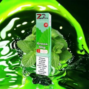 bestellen sie noch heute die 7Days Vape - Green Slip!