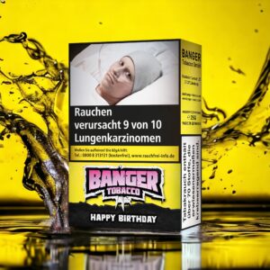 bei uns kriegen Sie den Banger Tobacco - Happy Birthday in 25g ab sofort