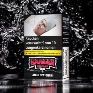 bei uns kriegen Sie den Banger Tobacco - Zwei Optionen in 25g ab sofort