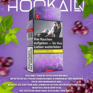 bei uns kriegen Sie den Hookain - Purple Lean in 25g ab sofort