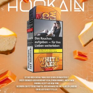 bei uns kriegen Sie den Hookain - White Caek in 25g ab sofort