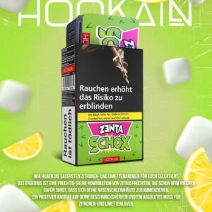 bei uns kriegen Sie den Hookain - Zenta Shox in 25g ab sofort