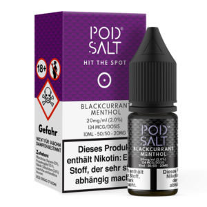 bestellen Sie noch heute Ihren Pod Salt - Nicsalt Liquid Blackcurrant Menthol