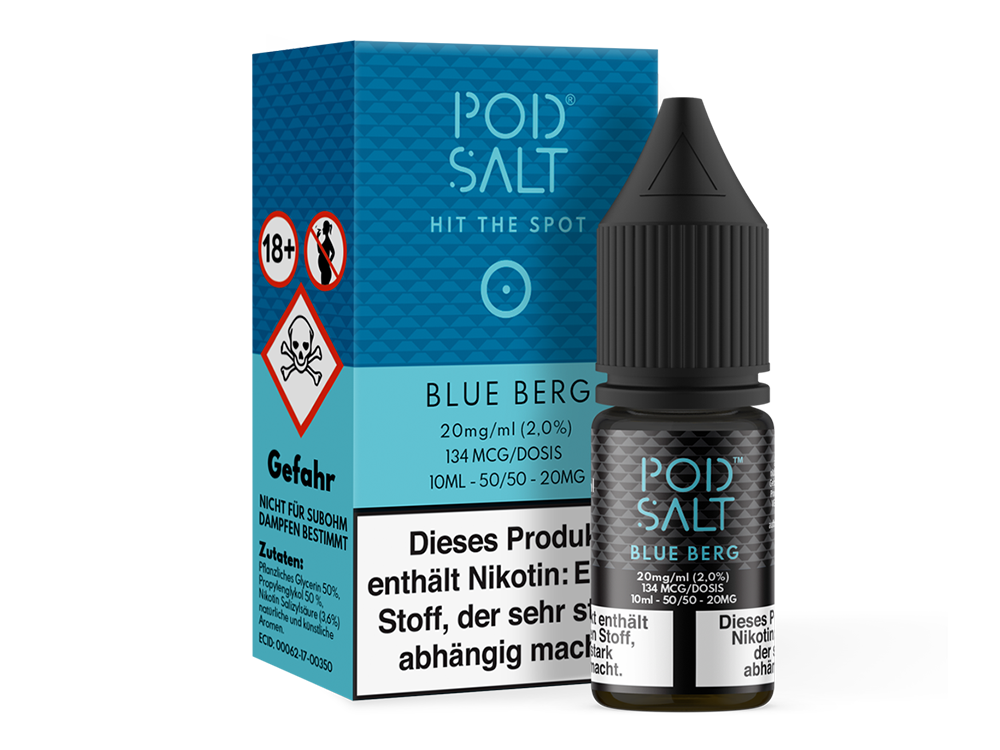 bestellen Sie noch heute Ihren Pod Salt - Nicsalt Liquid Blue Berg