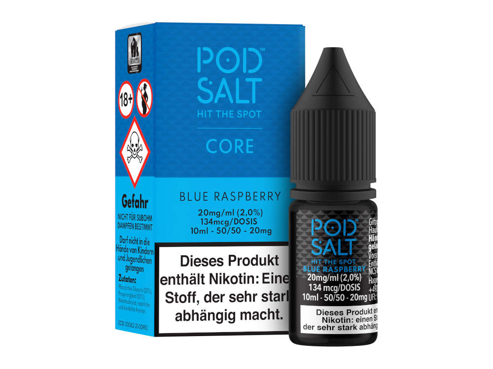 bestellen Sie noch heute Ihren Pod Salt - Nicsalt Liquid Blue Raspberry