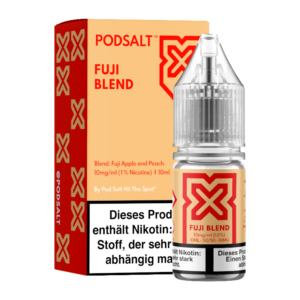 bestellen Sie noch heute Ihren Pod Salt - X Fuji Blend Nicsalt Liquid