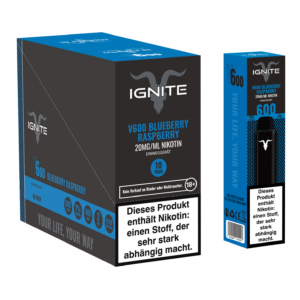 bestellen sie noch heute die Ignite - V600 Vape - Blueberry Raspberry!